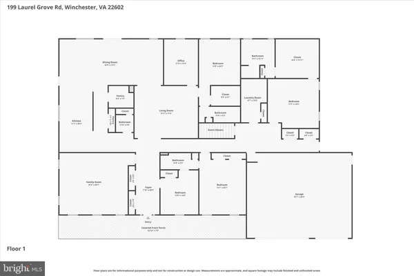 $1,250,000 | 199 Laurel Grove Road, Winchester, VA 22602
