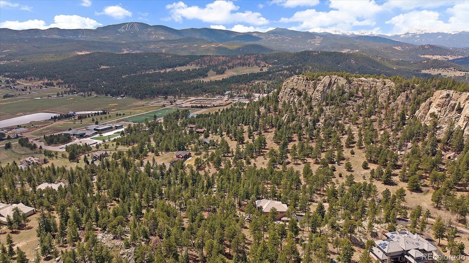 6737 Timbers Drive Evergreen, CO 80439 - Photo 47 of 47 a view of city and mountain