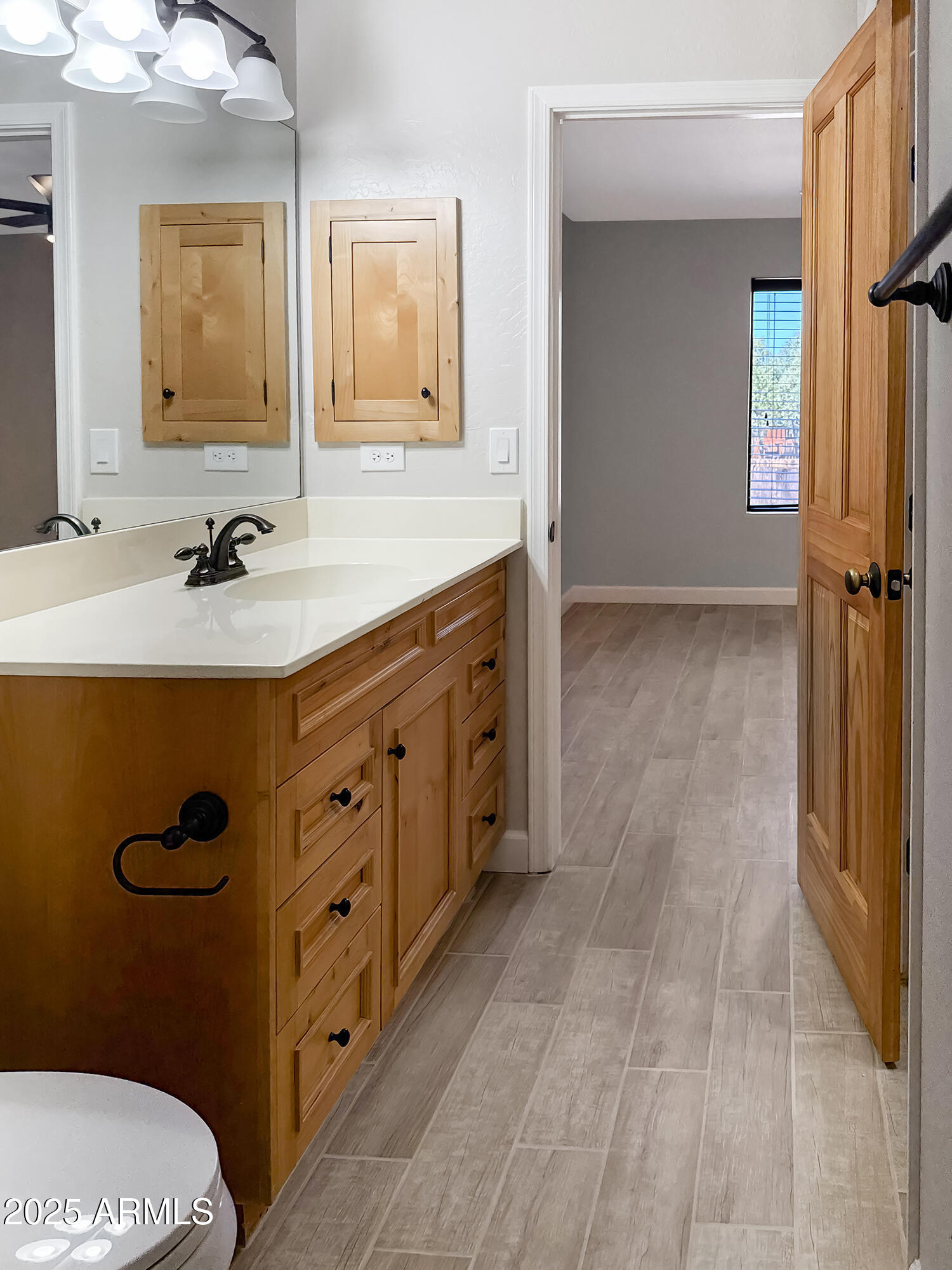 321 South Golden Bear Point Payson, AZ 85541 - Photo 15 of 23 a bathroom with a sink a toilet and mirror