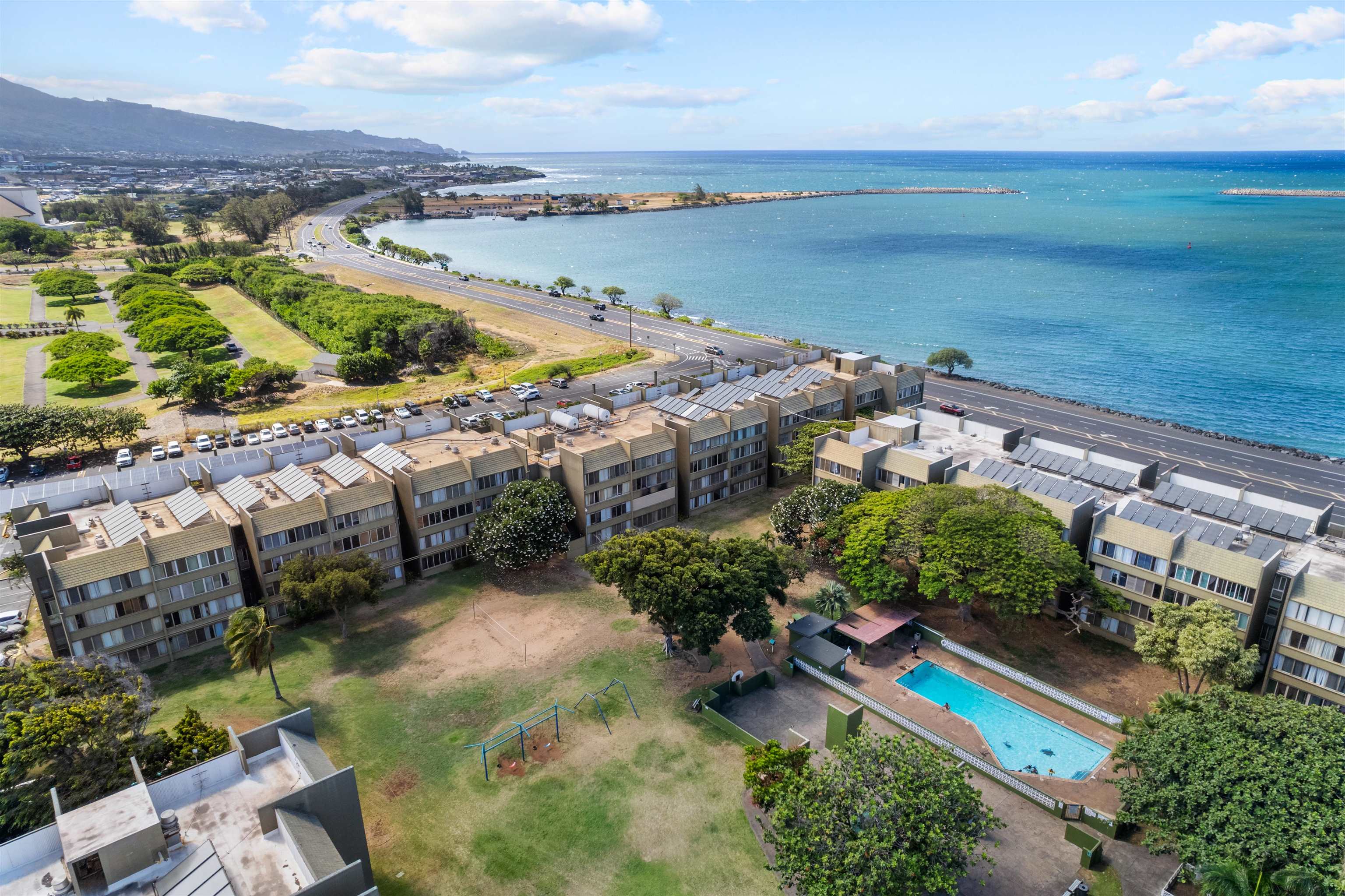 111 Kahului Beach Road, Unit D309 Kahului, HI 96732 - Photo 22 of 26 an aerial view of a house with a garden