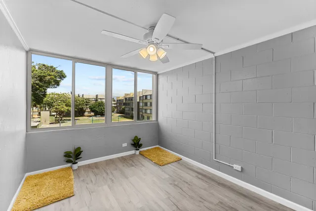 a view of a bathtub in a room