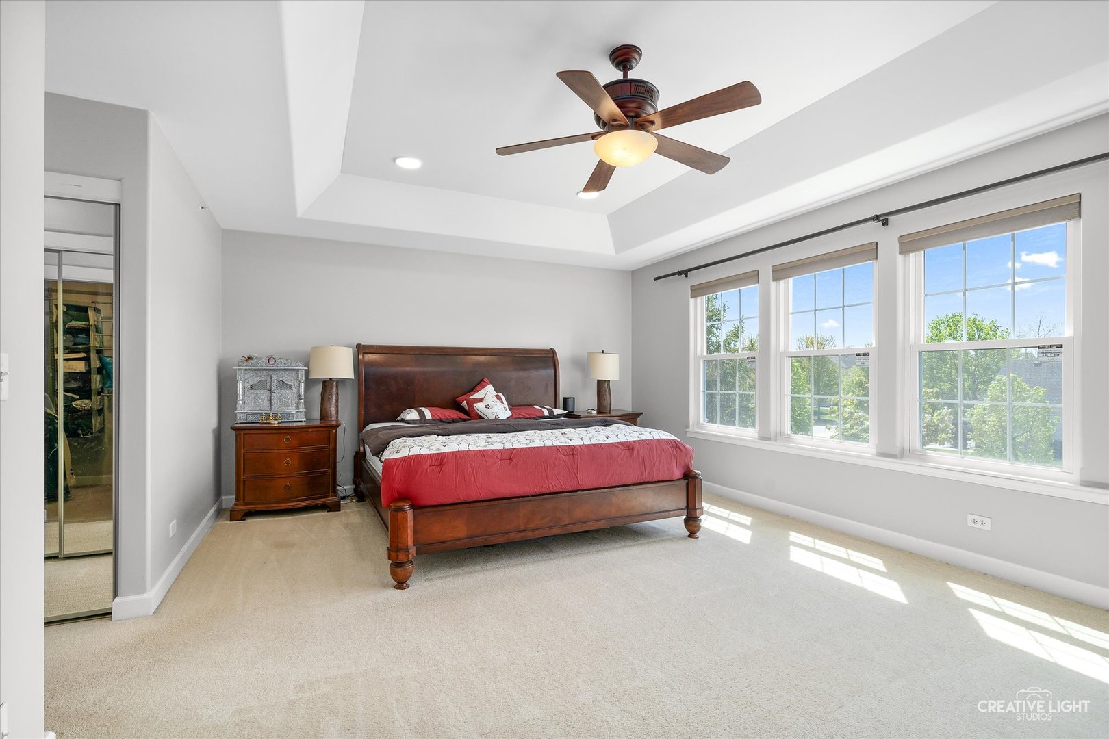 5912 Mackinac Lane Hoffman Estates, IL 60192 - Photo 19 of 32 a bed room with a bed and a large window