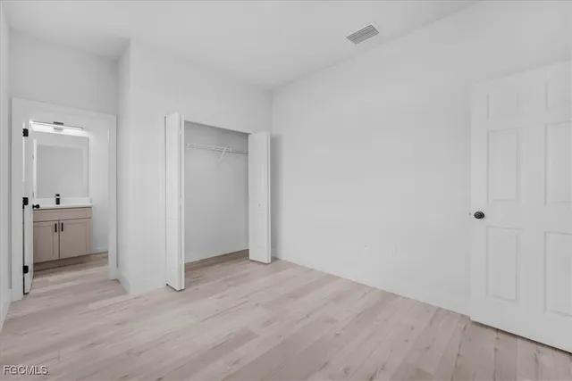 an empty room with window