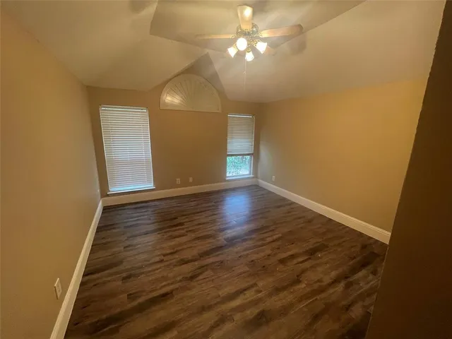 wooden floor in an empty room
