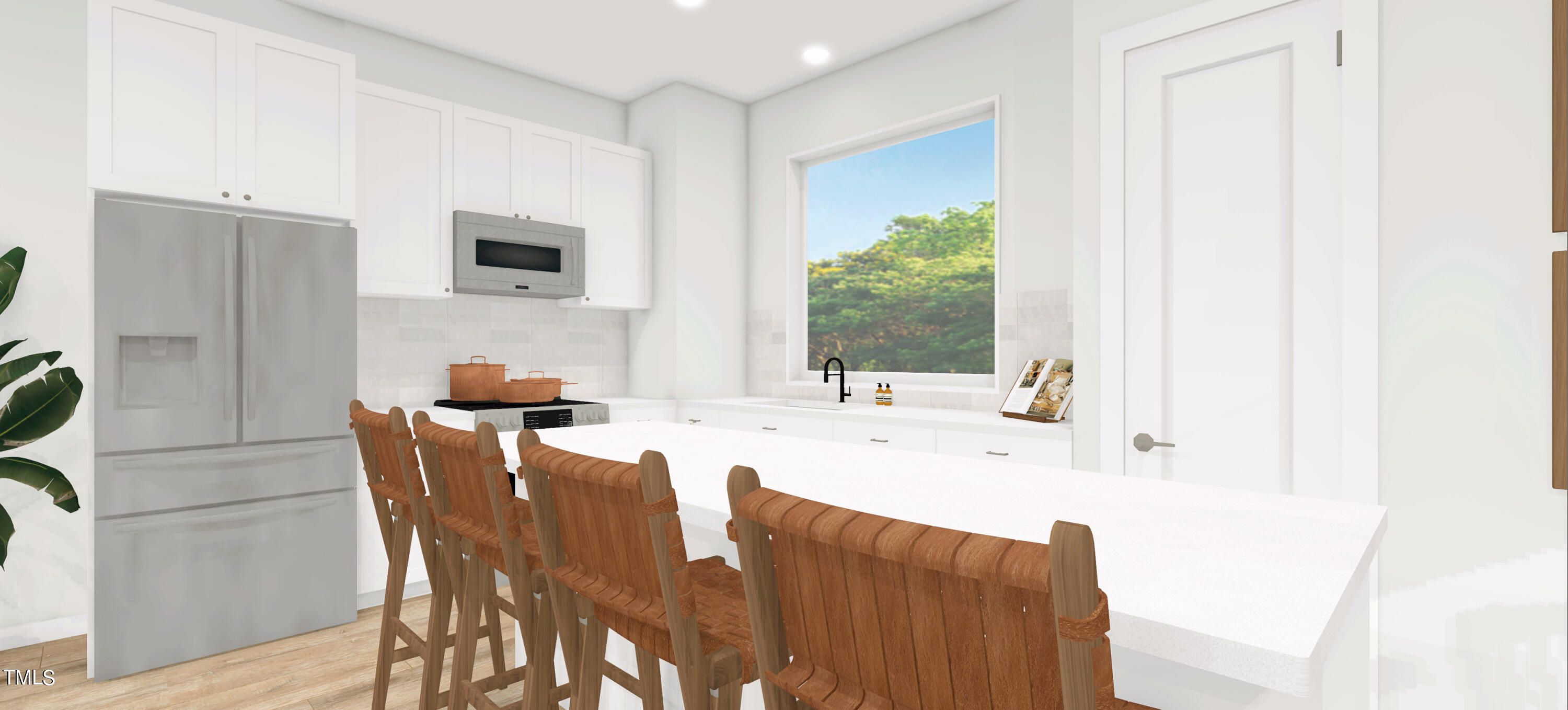 801 Martin Luther King Jr Boulevard, Unit B Raleigh, NC 27601 - Photo 21 of 67 a view of kitchen with breakfast area