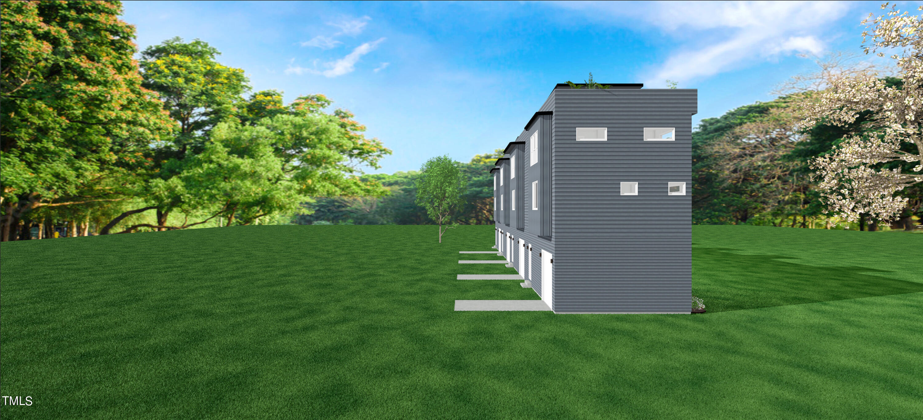 801 Martin Luther King Jr Boulevard, Unit B Raleigh, NC 27601 - Photo 62 of 67 a view of a building with a yard