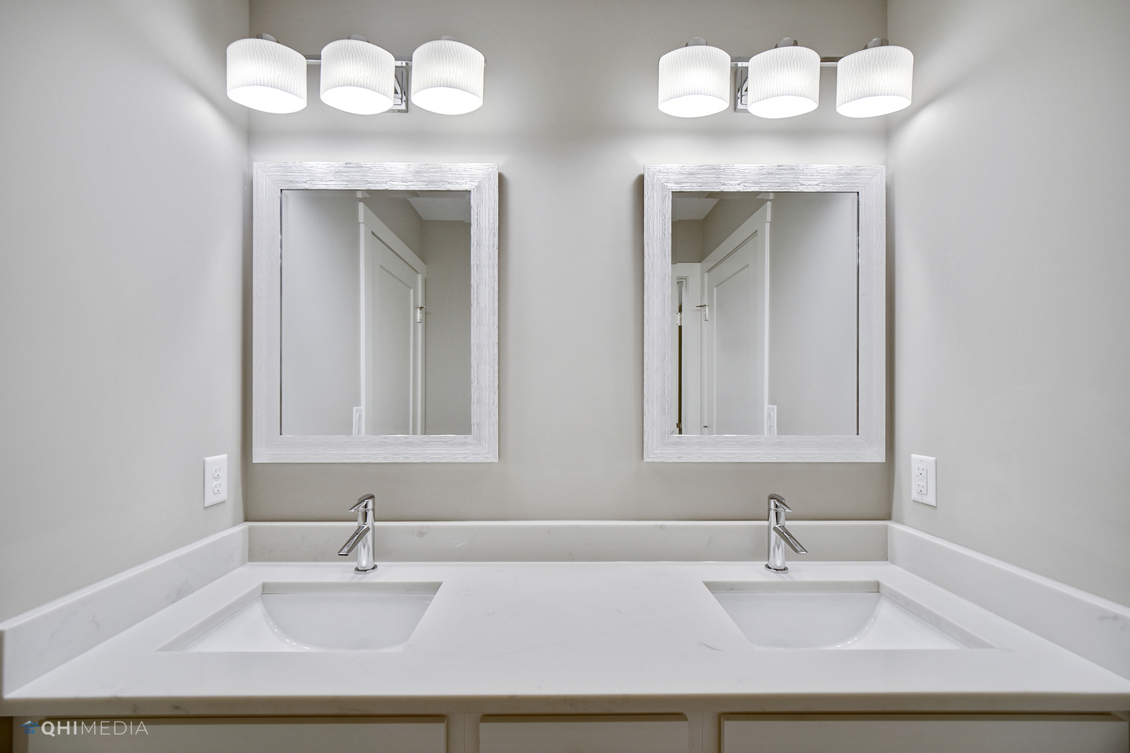 8233 Castle Drive Munster, IN 46321 - Photo 11 of 19 a bathroom with a sink mirror and vanity
