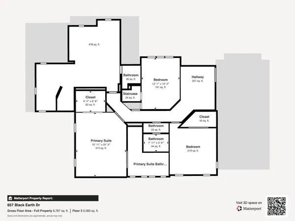 $799,900 | 657 Black Earth Drive, De Pere, WI 54115