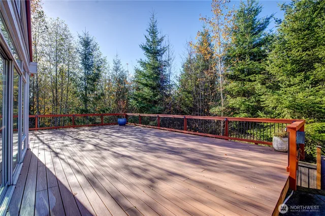 a view of a house with a balcony