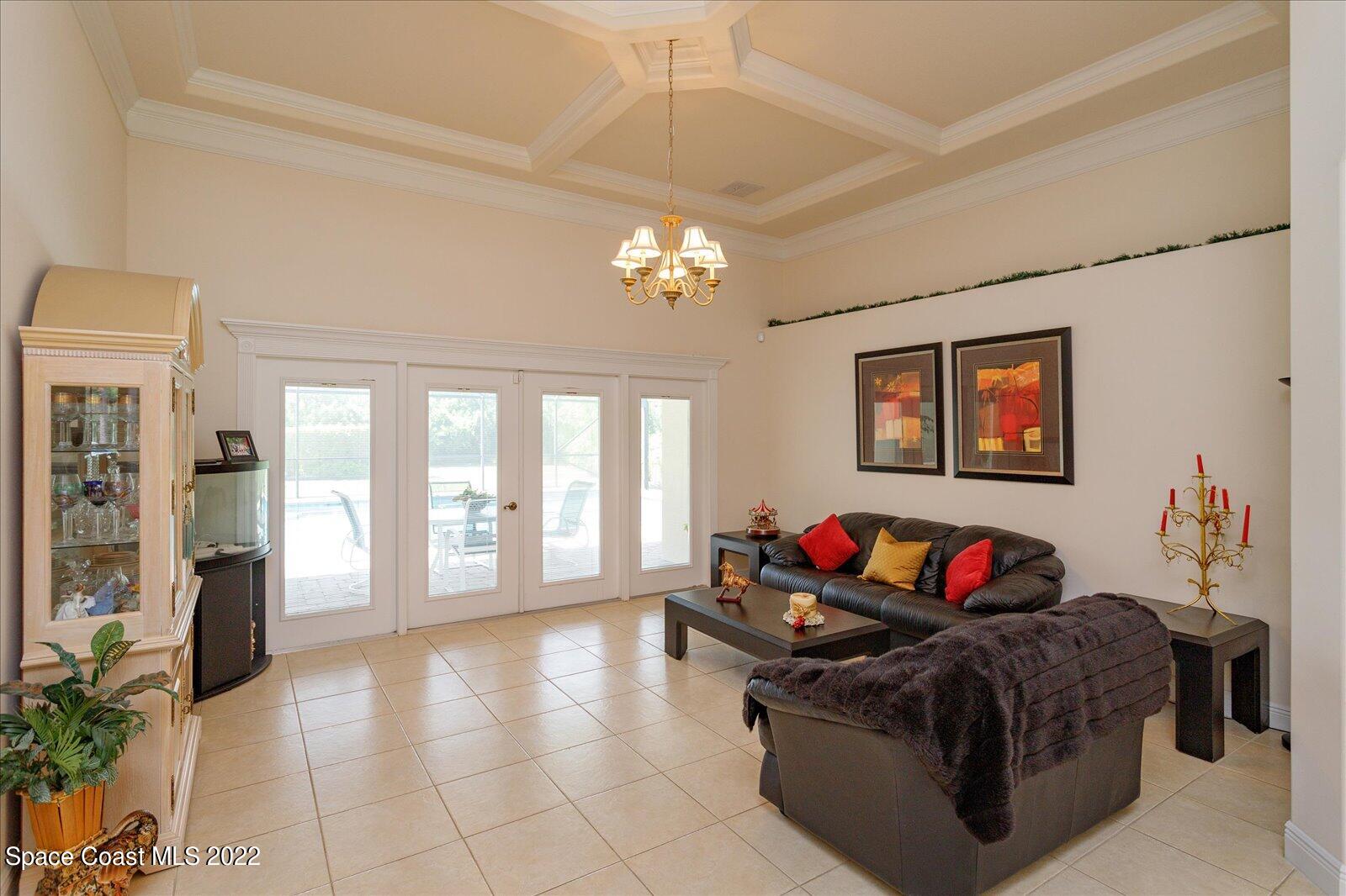 3720 Pine Cone Road Melbourne, FL 32934 - Photo 13 of 34 Formal Living Room