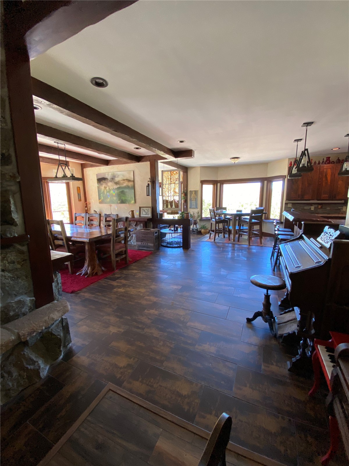1833 Yellowstone Creek Road Walsenburg, CO 81089 - Photo 19 of 50 a living room with furniture and wooden floor