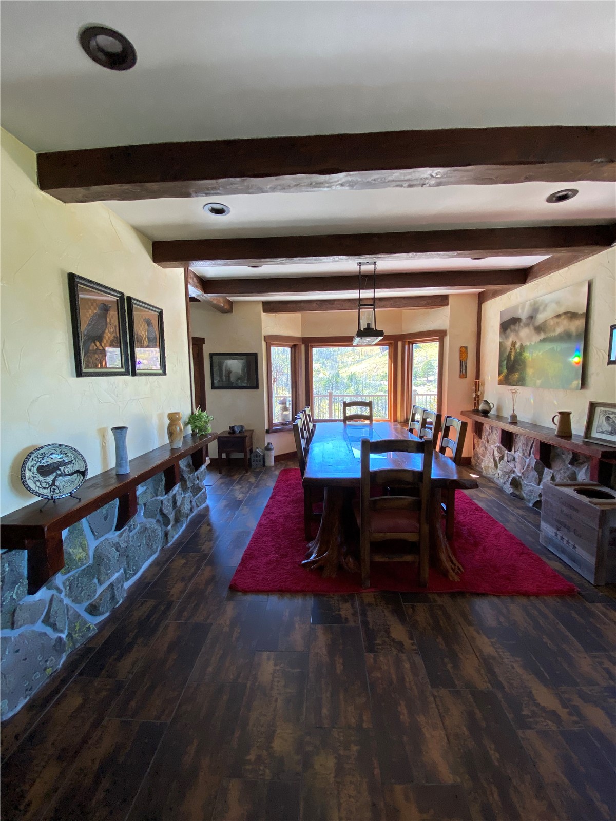 1833 Yellowstone Creek Road Walsenburg, CO 81089 - Photo 20 of 50 a living room with furniture and a flat screen tv