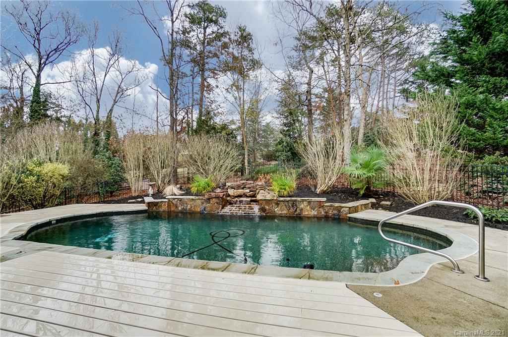7064 Harbor Court Tega Cay, SC 29708 - Photo 45 of 48 a view of swimming pool with outdoor seating and yard