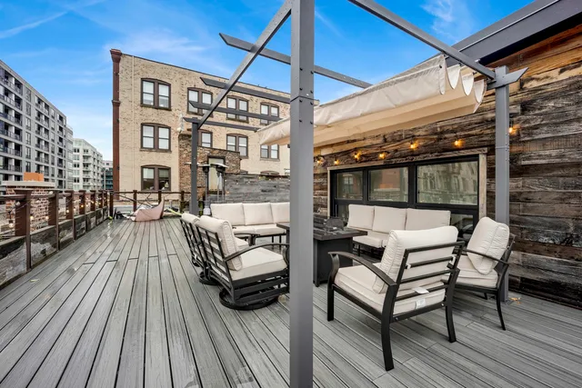 a view of a city with buildings