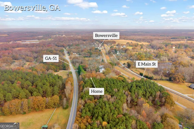 a view of a city with tall buildings