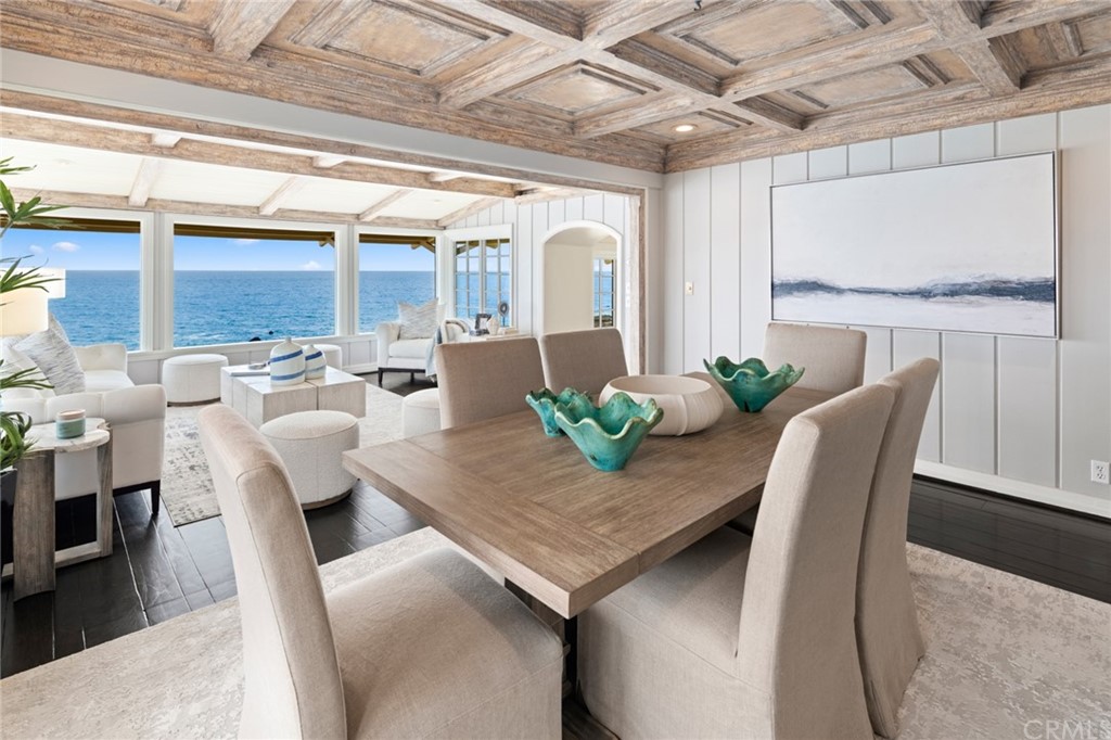 1991 Ocean Way Laguna Beach, CA 92651 - Photo 5 of 52 a view of a dining room with furniture window and wooden floor
