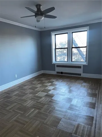 a close view of closet