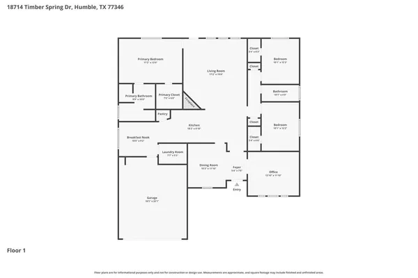 $2,010 | 18714 Timber Spring Drive, Humble, TX 77346