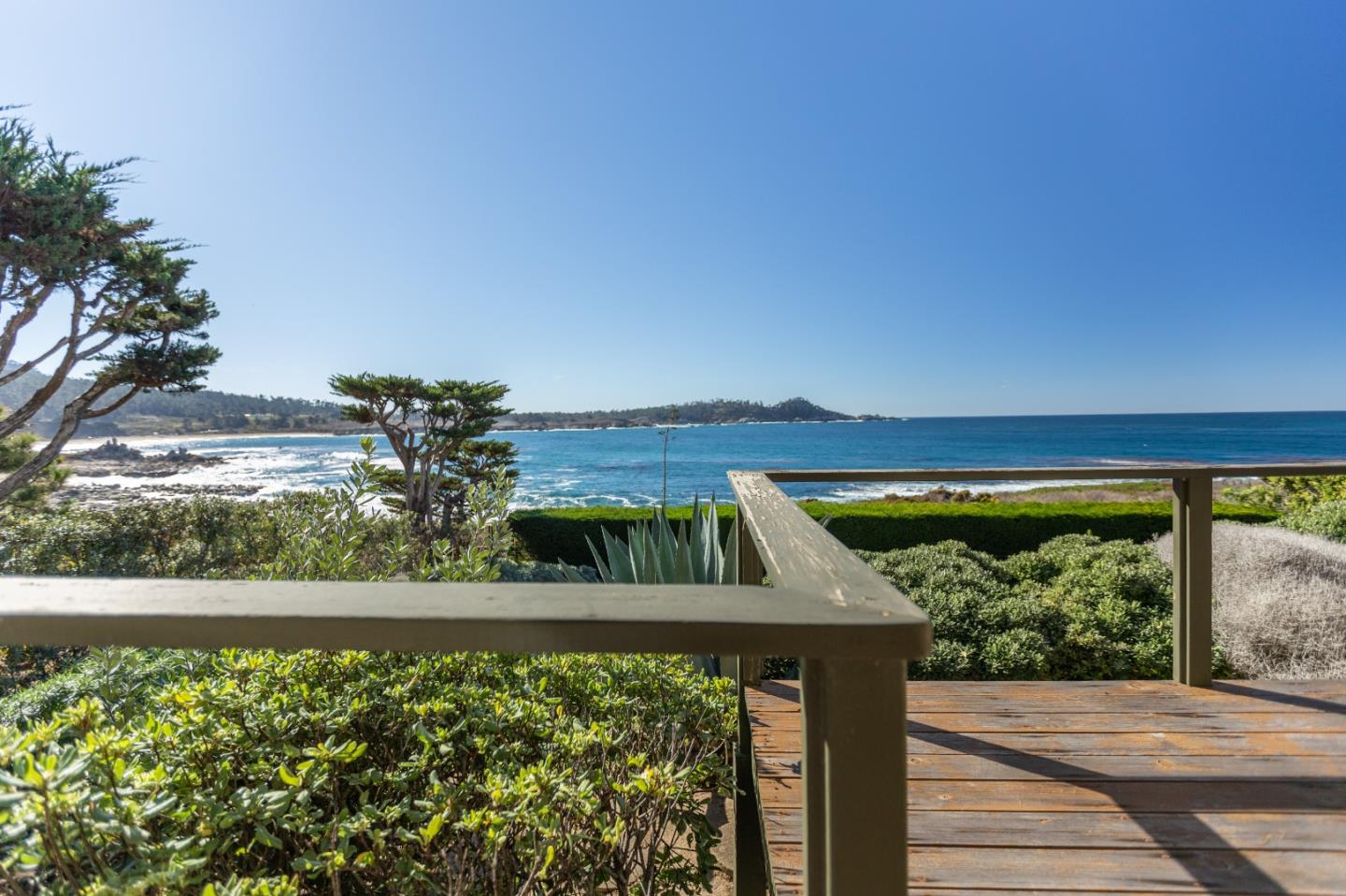 2615 Ribera Road Carmel, CA 93923 - Photo 13 of 23 a view of a ocean from a balcony