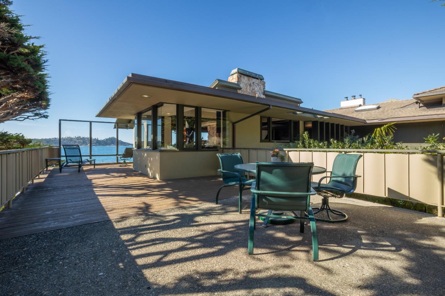 2615 Ribera Road Carmel, CA 93923 - Photo 9 of 23 a view of a house with backyard and sitting area