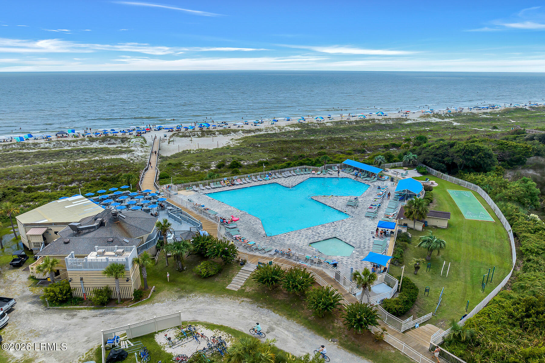 40 Folly Field Road, Unit 124A Hilton Head Island, SC 29928 - Photo 43 of 61 HHB&T Amenities Drone