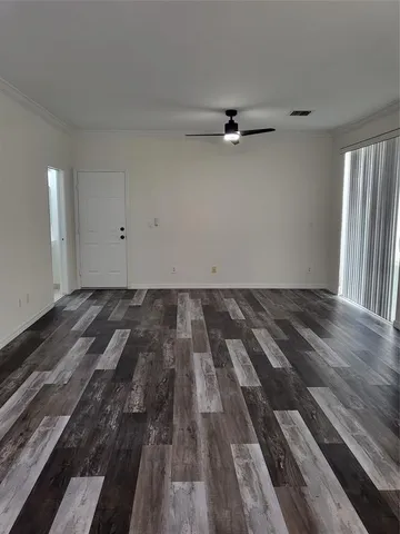 wooden floor in a room