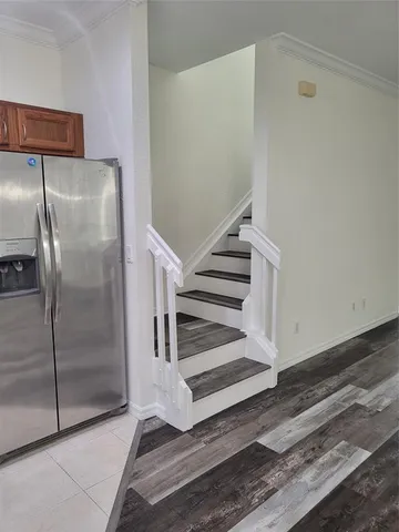 a view of a walk in closet