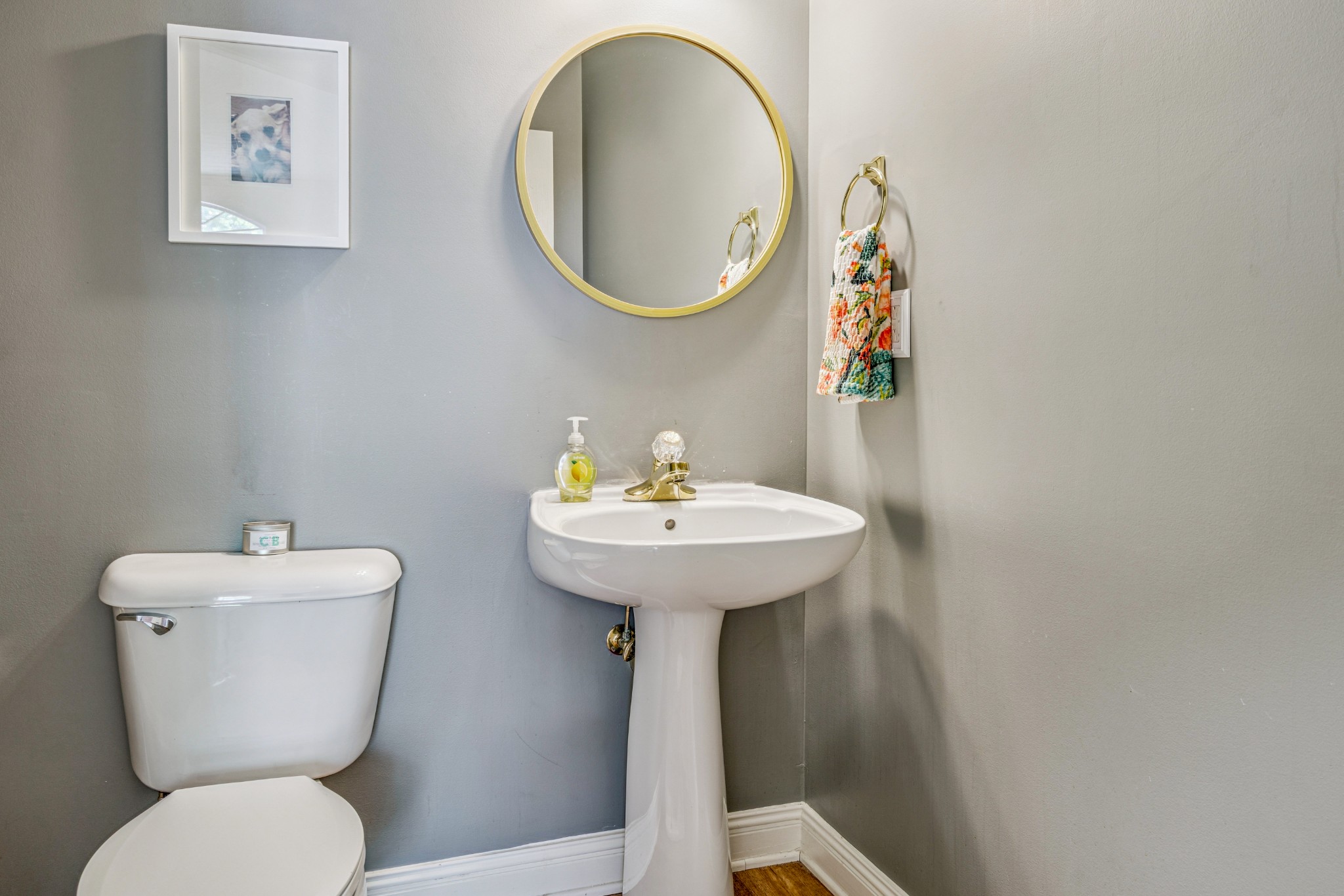 532 Bancroft Way Franklin, TN 37064 - Photo 11 of 48 a bathroom with a toilet a sink and mirror