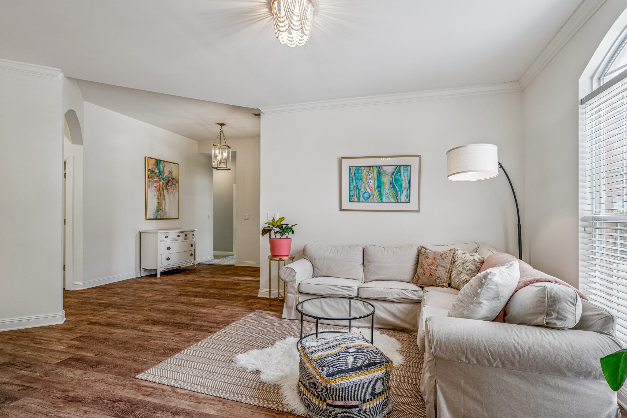 532 Bancroft Way Franklin, TN 37064 - Photo 7 of 48 a living room with furniture and a wooden floor
