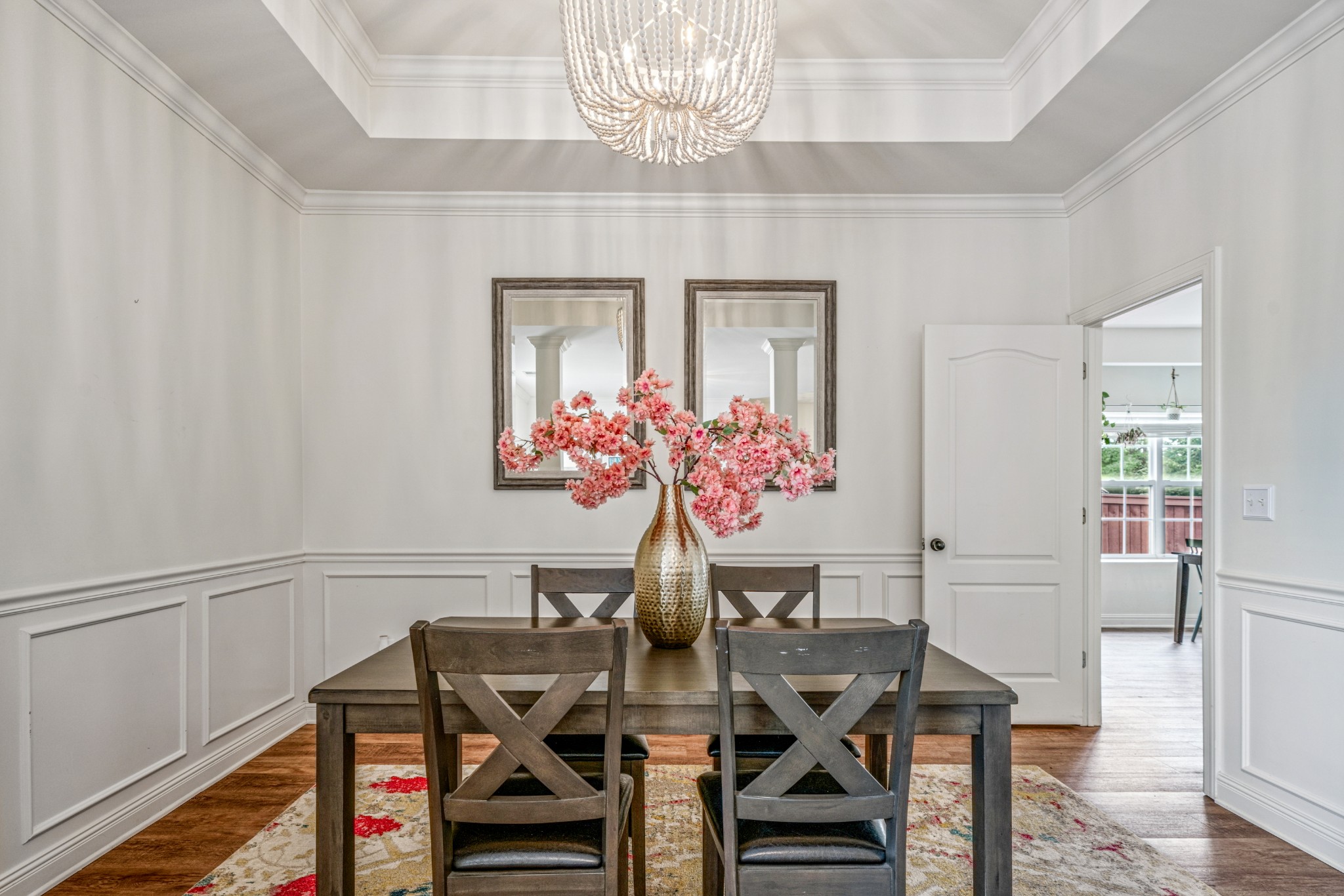532 Bancroft Way Franklin, TN 37064 - Photo 9 of 48 a view of a dining room with furniture and chandelier