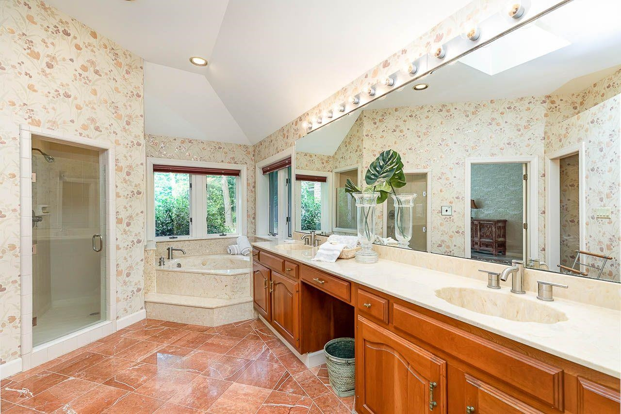 212 Carpathian Way Raleigh, NC 27615 - Photo 16 of 31 Marble floors, sep whirlpool tub, shower, dual vanities Master Bath