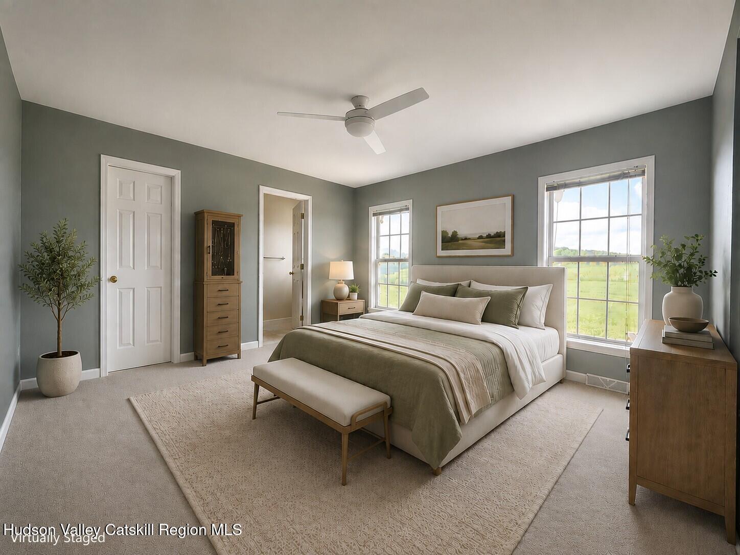 240 Fish And Game Road Hudson, NY 12534 - Photo 16 of 30 Edited - Master Bedroom - Virtually Stag