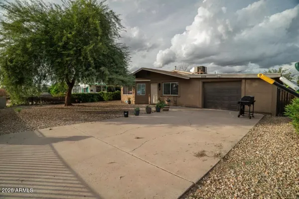 a view of a house with sitting area