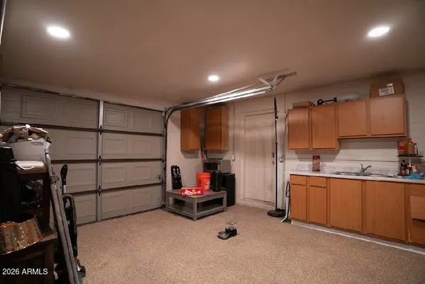 a view of a storage & utility room