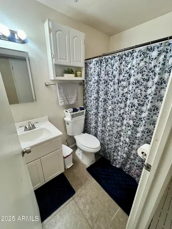 a bathroom with a sink toilet and a mirror