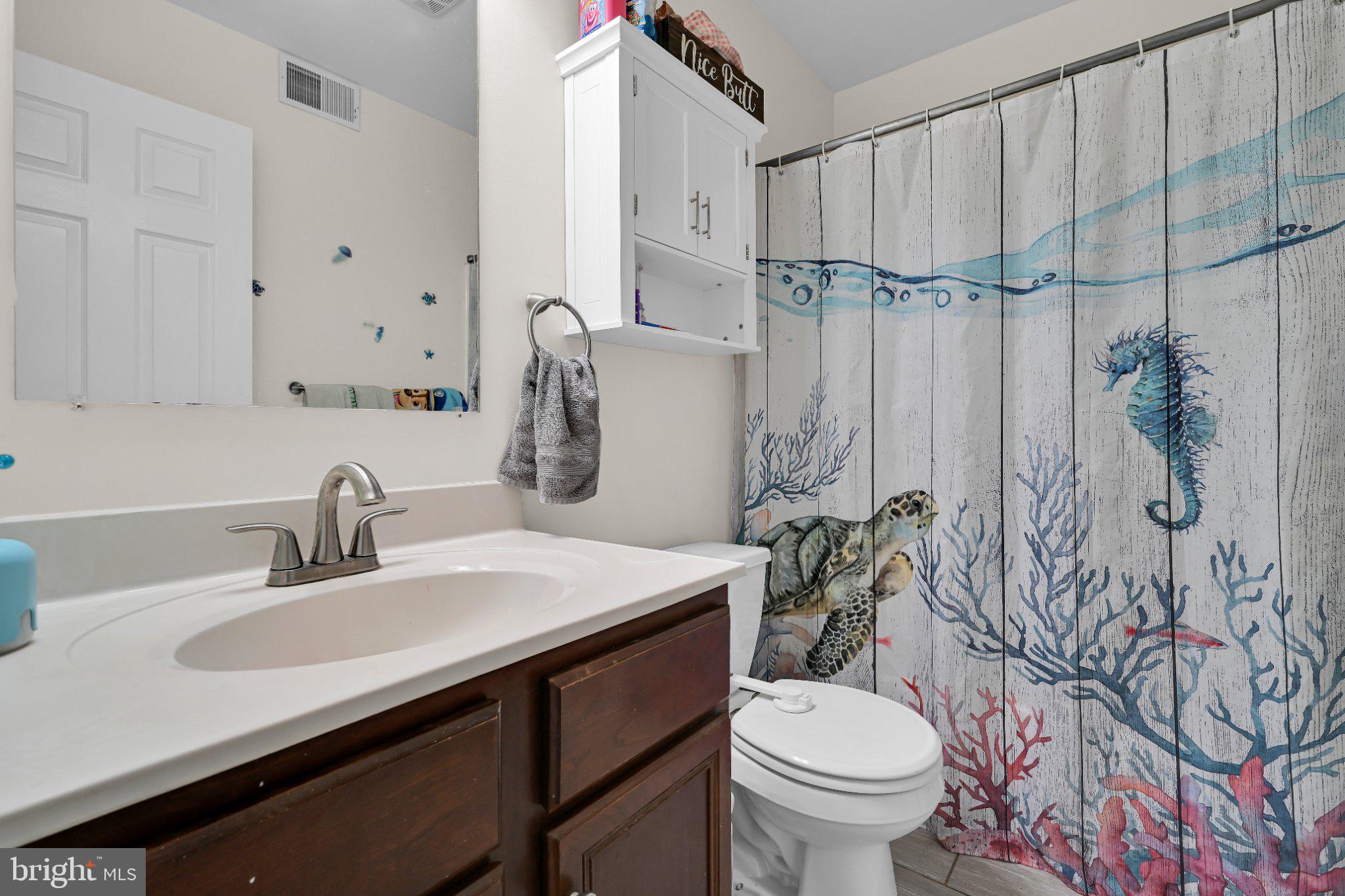 387 Oneida Drive Reading, PA 19608 - Photo 19 of 27 Coastal charm in a serene bathroom.