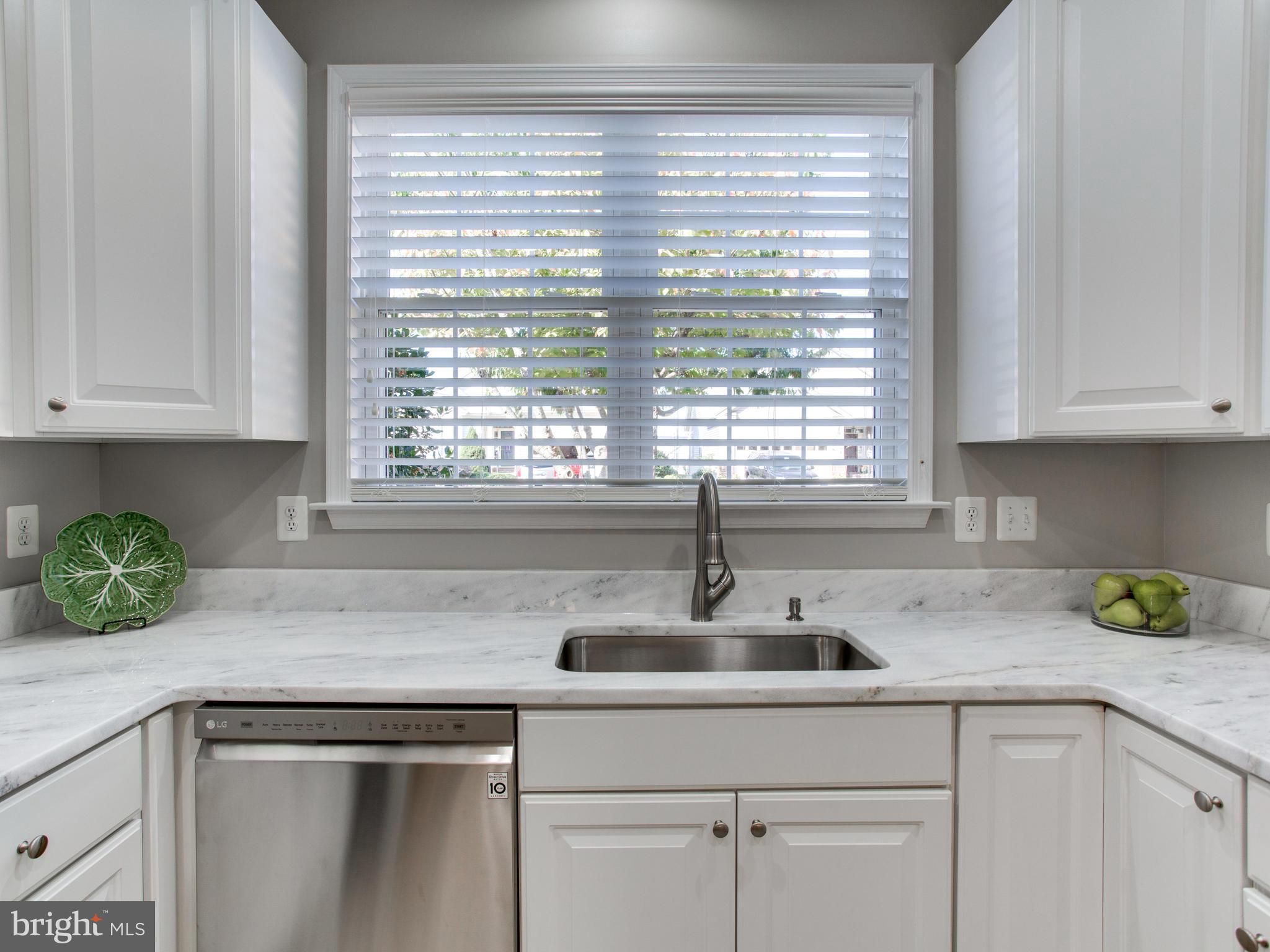 Updated Kitchen - deep single bowl SS sink