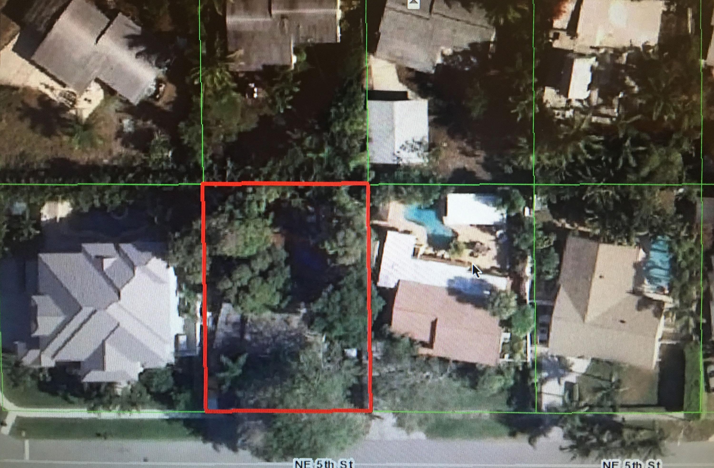 325 Northeast 5th Street Boca Raton, FL 33432 - Photo 1 of 1 Ariel View of Lot