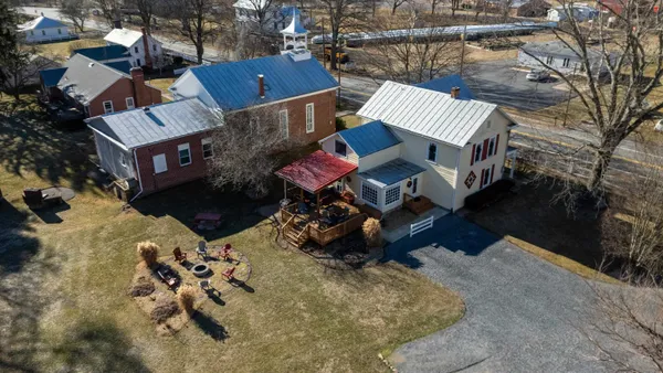 a picture of houses with outdoor space