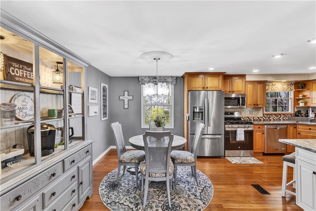 9 Quail Court Export, PA 15632 - Photo 16 of 35 Ample 13x10 Dining Space, Open to Living Room and Kitchen with Room for Larger Table and Cupboard.