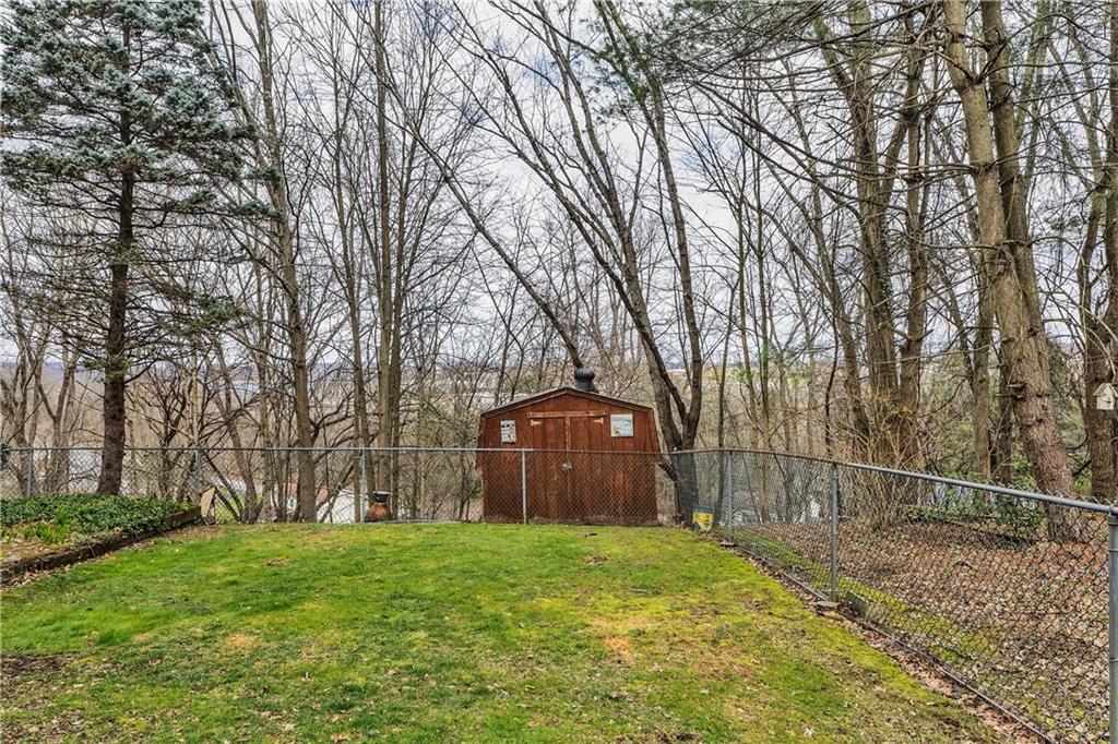 9 Quail Court Export, PA 15632 - Photo 7 of 35 Storage Shed for All Your Gardening and Yard Tools. Fenced Yard with Treed Back Yard.
