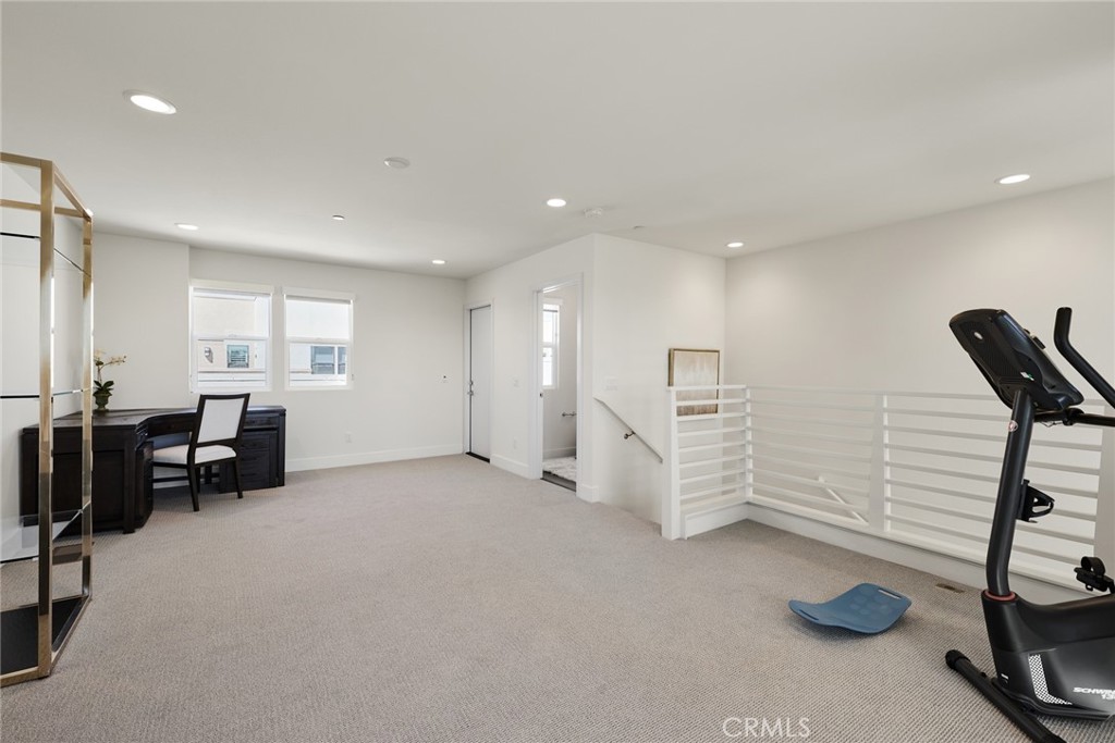 1648 Topanga Costa Mesa, CA 92627 - Photo 24 of 33 a view of work space with furniture and windows