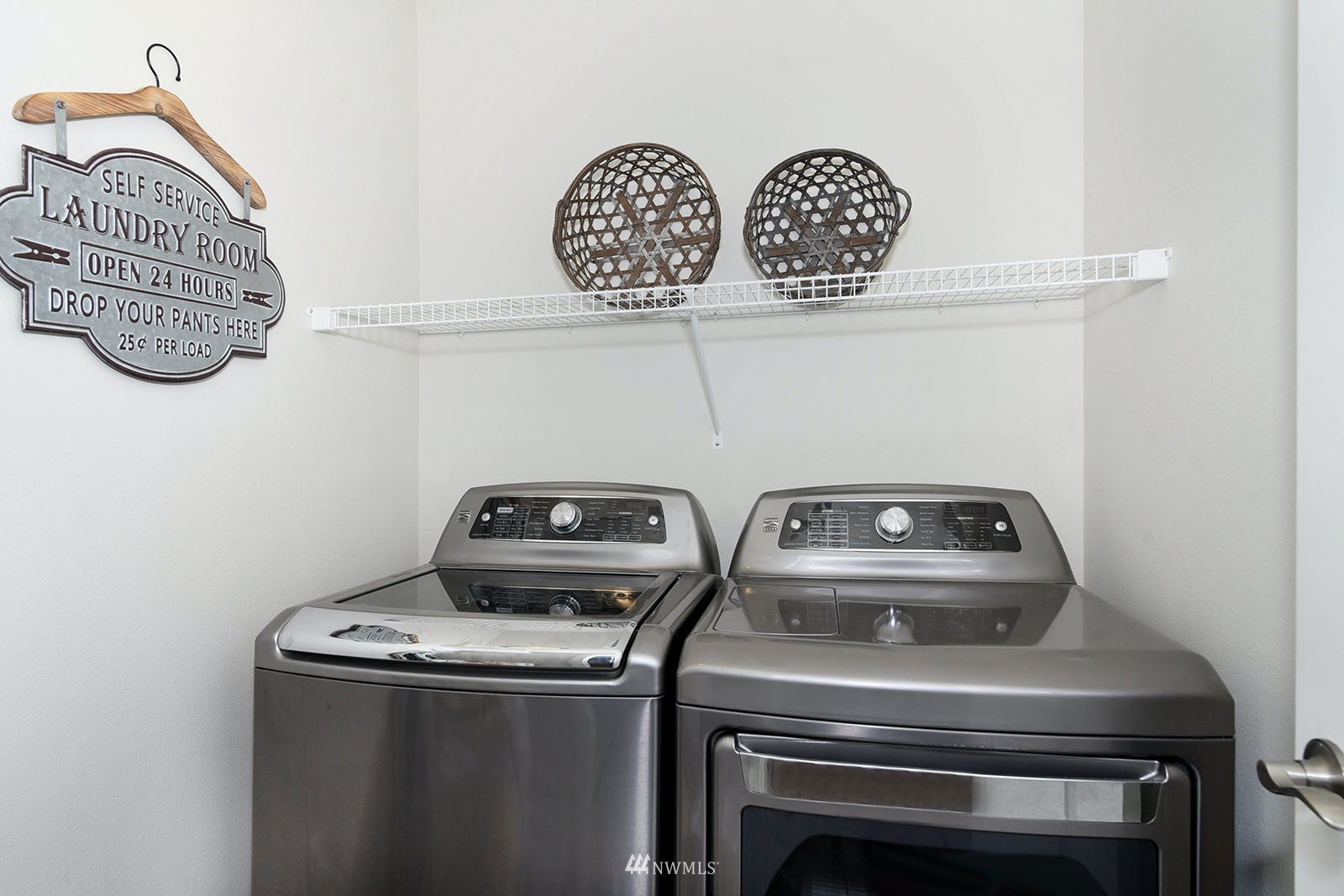 24220 Southeast 258th Way Maple Valley, WA 98038 - Photo 23 of 28 a view of utility room with washer and dryer