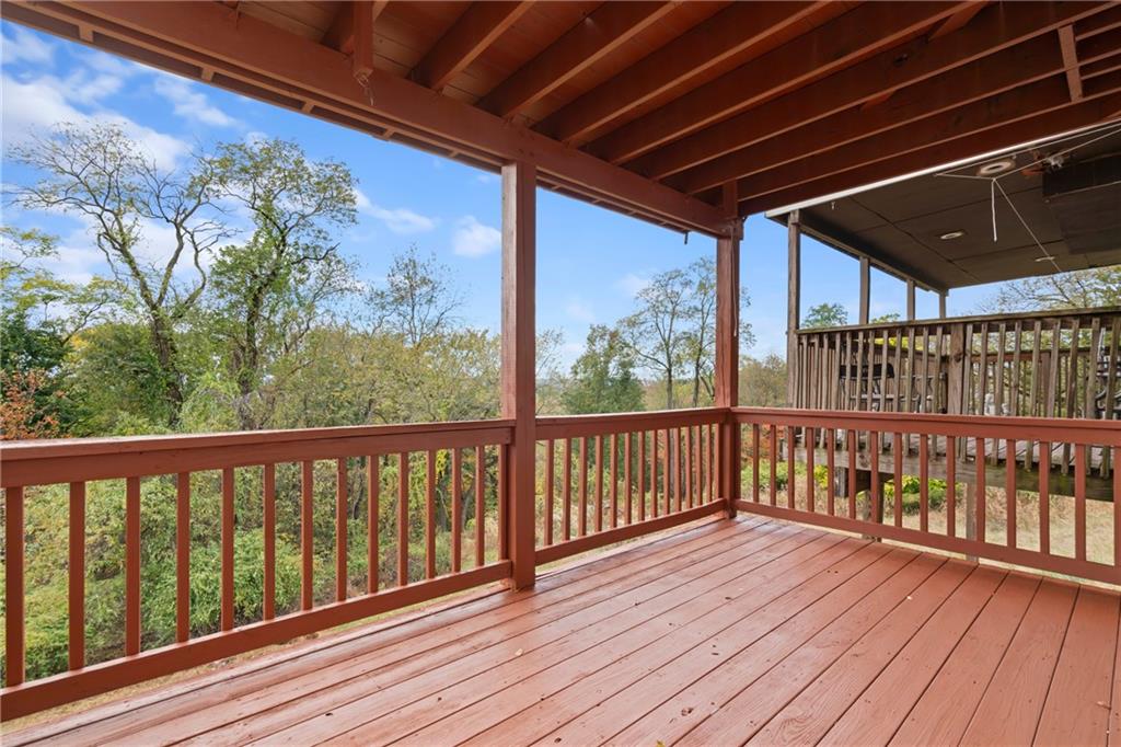 67 Semicir Street Observatory Hill, PA 15214 - Photo 34 of 41 lower deck from door in bonus room