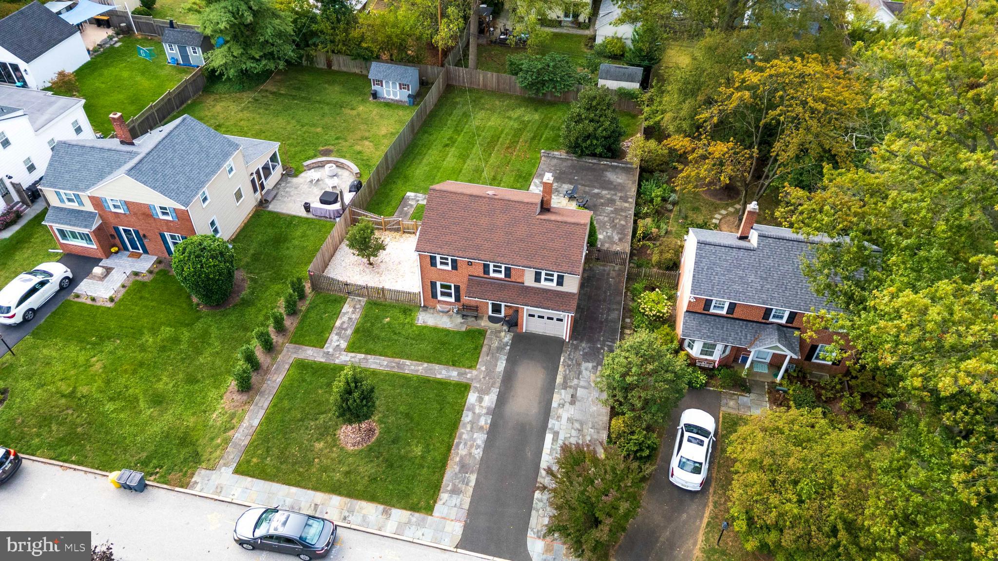 1508 Niessen Road Oreland, PA 19075 - Photo 31 of 44 an aerial view of a house with garden space ocean view