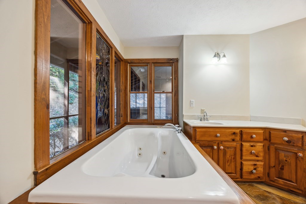 101 Menagerie Ridge Epworth, GA 30541 - Photo 13 of 48 a bathroom with a bathtub and a shower