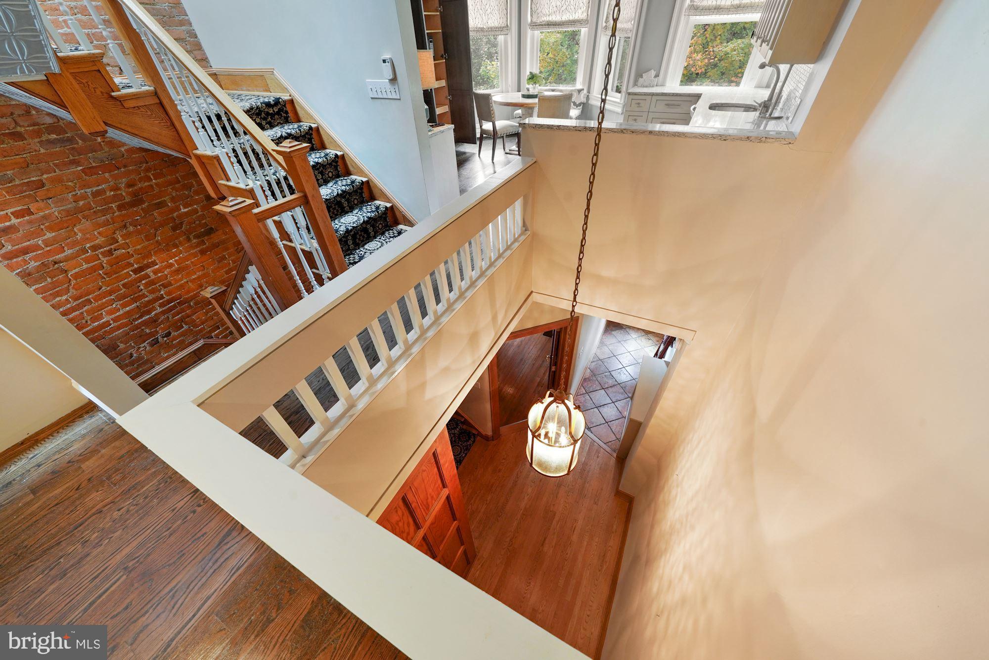 514 Seward Square Southeast Washington, DC 20003 - Photo 12 of 30 View of foyer from upstairs
