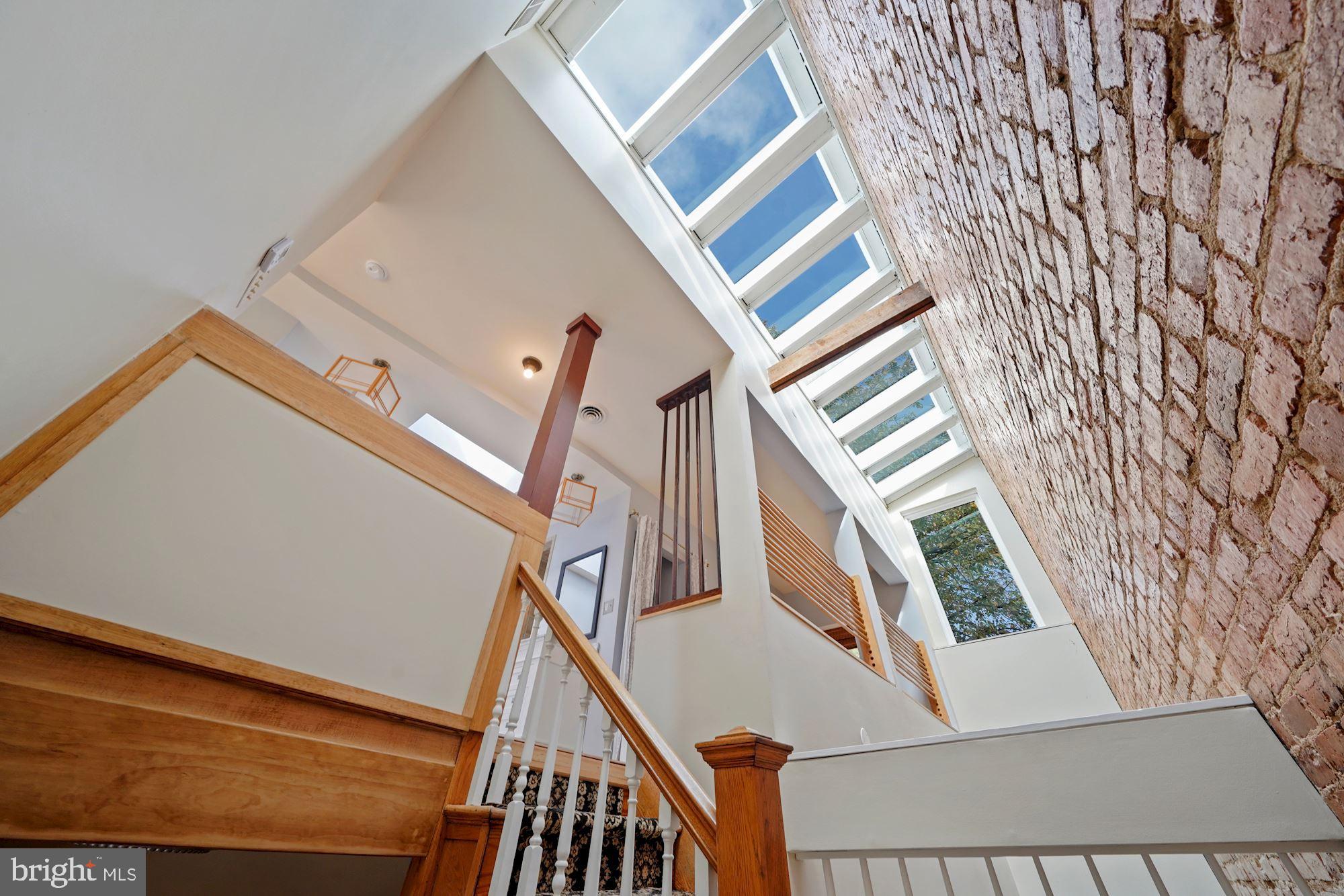 514 Seward Square Southeast Washington, DC 20003 - Photo 13 of 30 Skylights bathing three levels