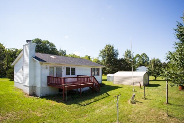 239 South River Road Grottoes, VA 24441 - Photo 23 of 25 a aerial view of a house with swimming pool and sitting area