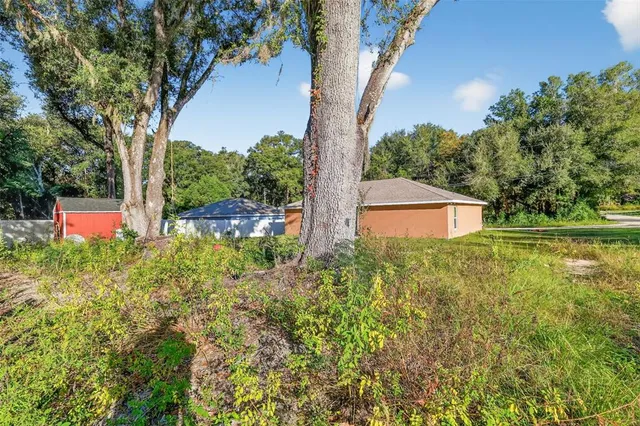 a view of outdoor space and yard
